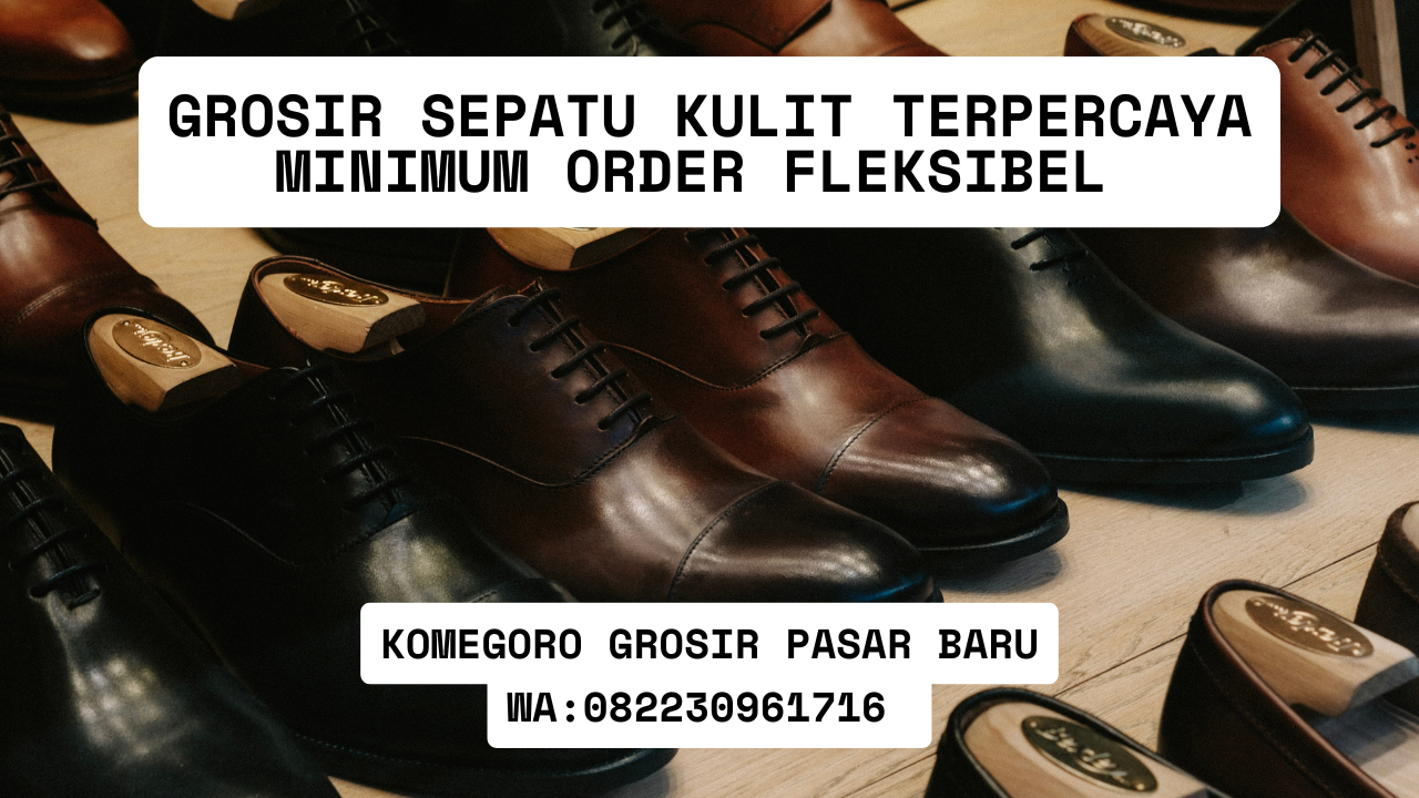 Grosir Sepatu Kulit