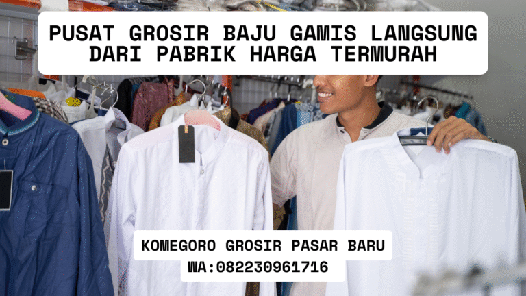Pusat Grosir Baju Gamis